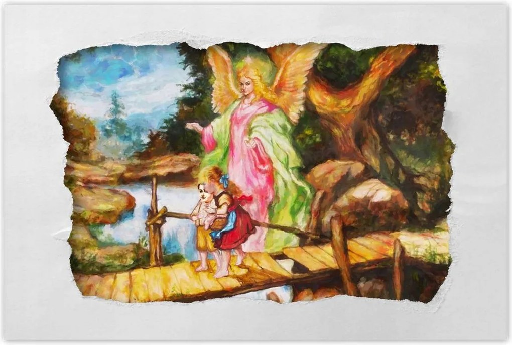Poszter 60x40 Őrangyal Ajándék
