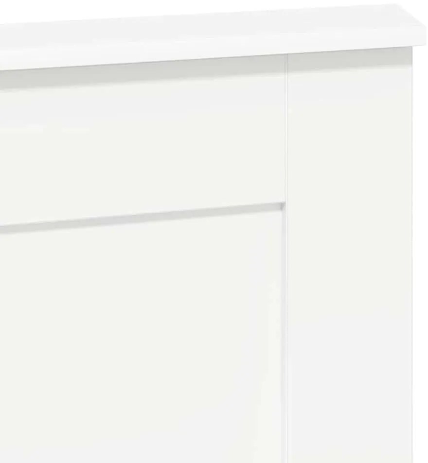 Fejtámla fejtámlával Fehér 135 cm Faanyag