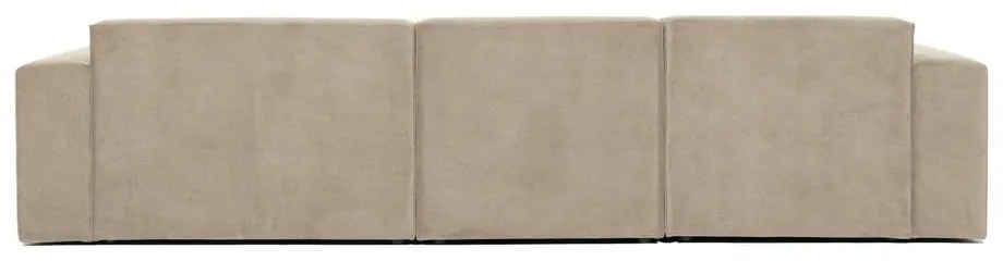 Sting bézs kordbársony sarokkanapé, jobb oldali - Scandic