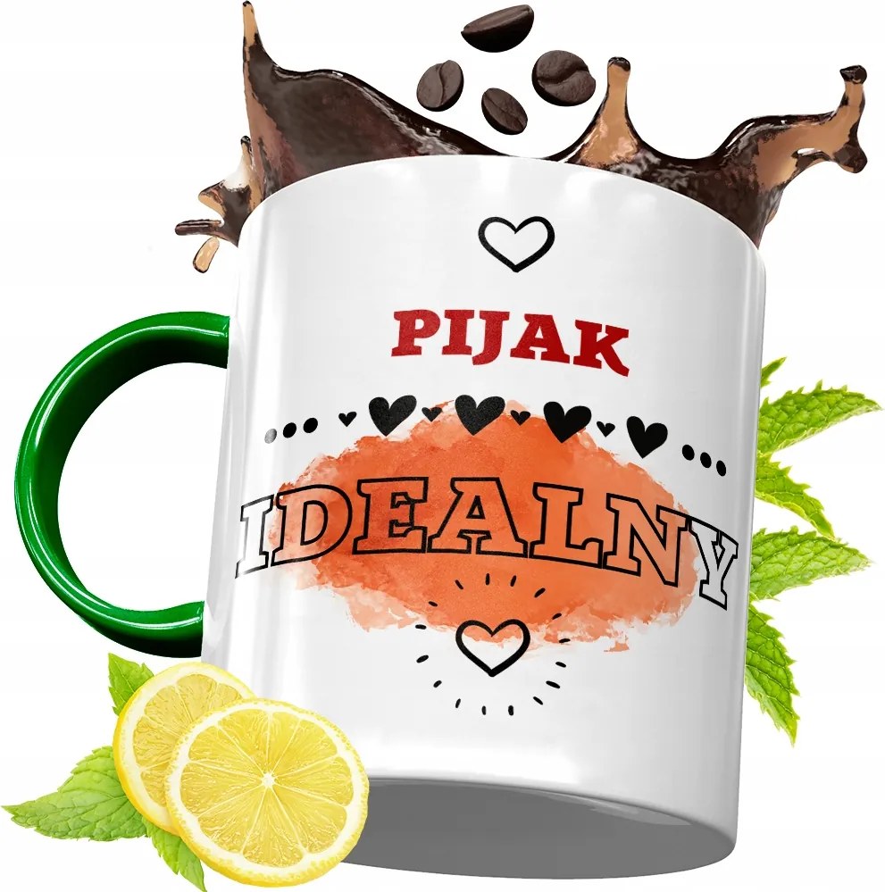 Zöld Bögre Alkoholistáknak Születésnapra Ajándék fényképes nyomtatással