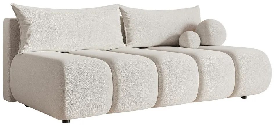 Háromszemélyes kanapé Didier mini (krém + fekete). Akció -15%. 1100573