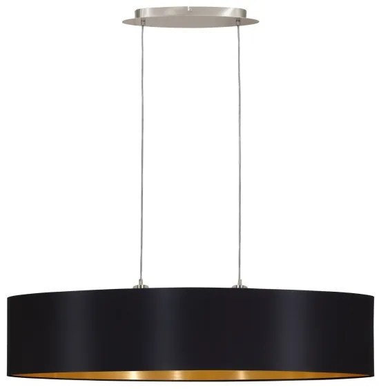 Eglo 31616 - Csillár kötélen MASERLO 2xE27/60W/230V