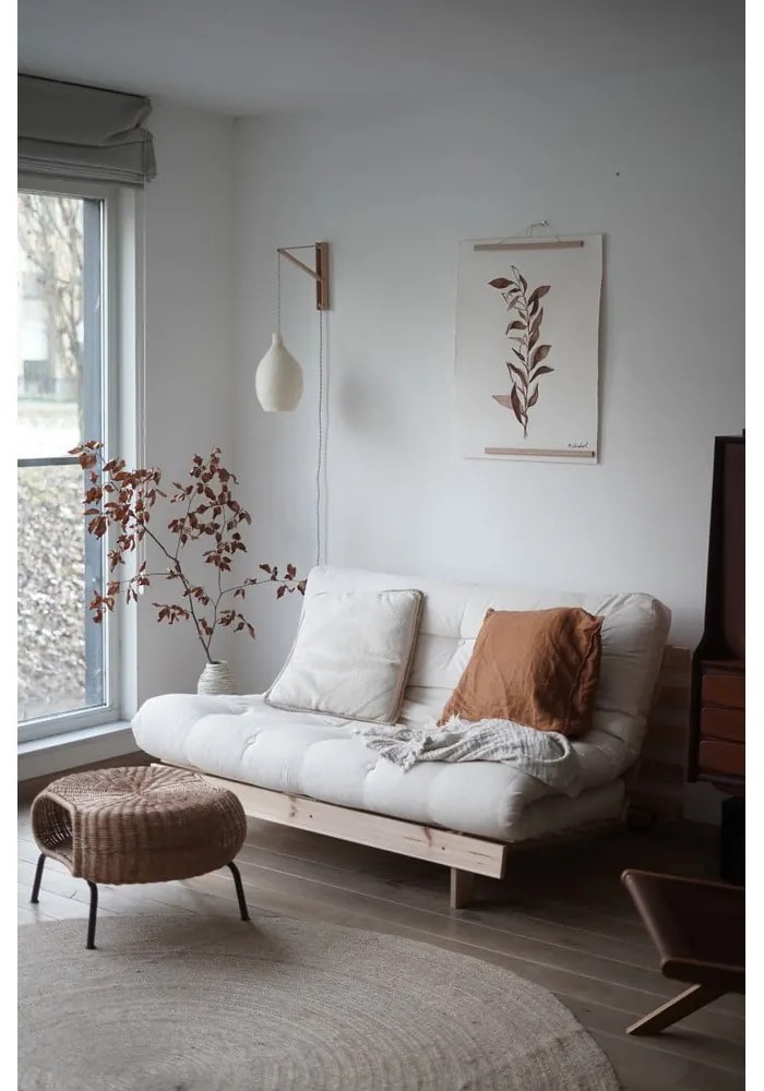 Roots kék kinyitható kanapé 140 cm - Karup Design