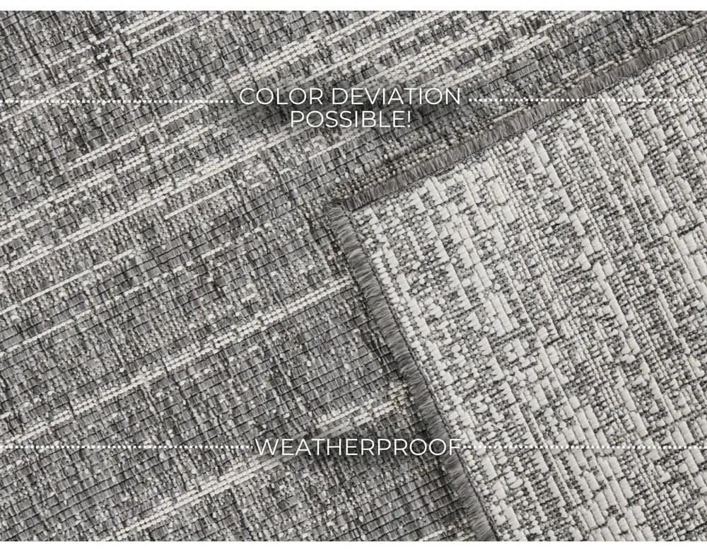 Szürke kültéri szőnyeg 150x80 cm Gemini - Elle Decoration