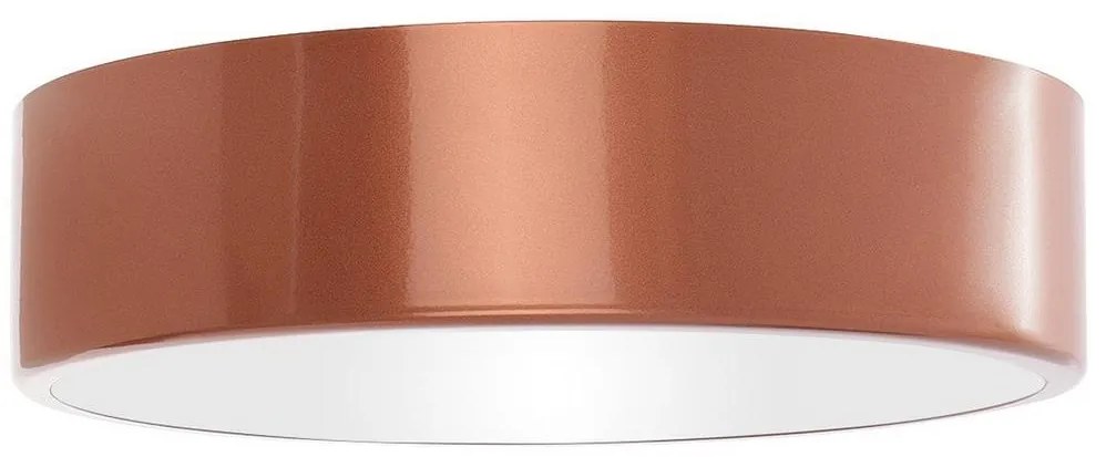 Mennyezeti lámpa CLEO 2xE27/24W/230V á. 30 cm réz