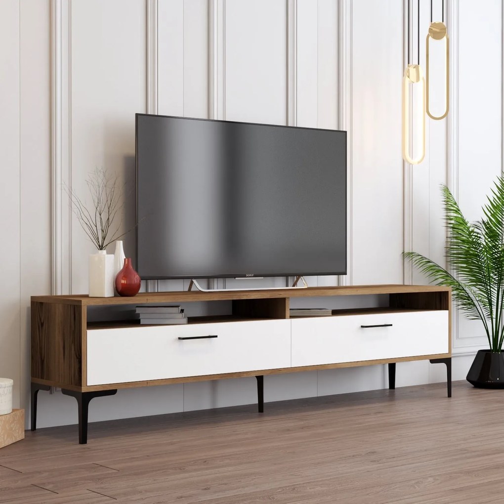 TV asztal/szekrény Irma 2 (dió + antracit). 1088900