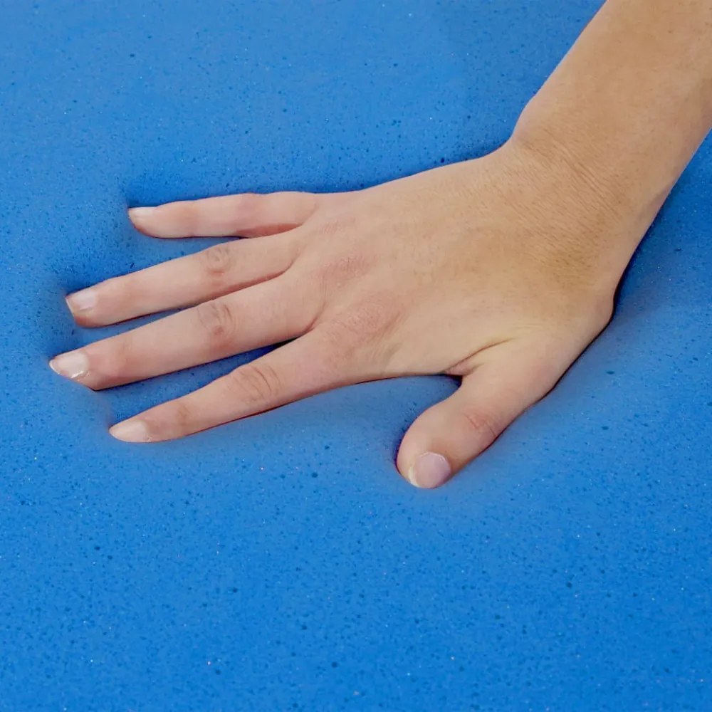 viszkoelasztikus memóriahabos matractakaró 160 x 200 x 6 cm