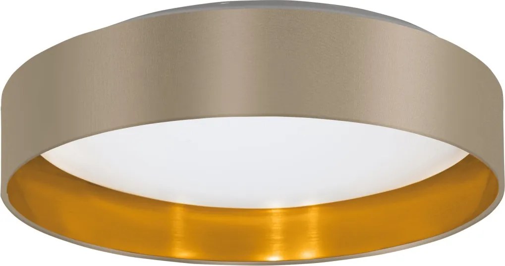 EGLO 99541 MASERLO 2 Ernyős Mennyezeti Lámpa Fehér, Szürke, Arany LED IP20