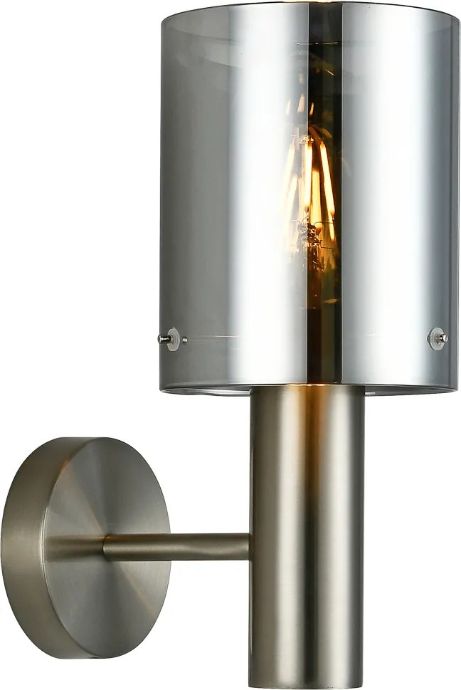 Italux glamour modern fali lámpa sardo füstös nikkel itxwl-5581-1a-sc+sg