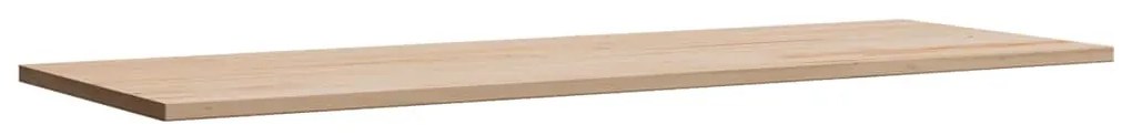 tömör fenyőfa téglalap alakú asztallap 110 x 40 x 2,5 cm