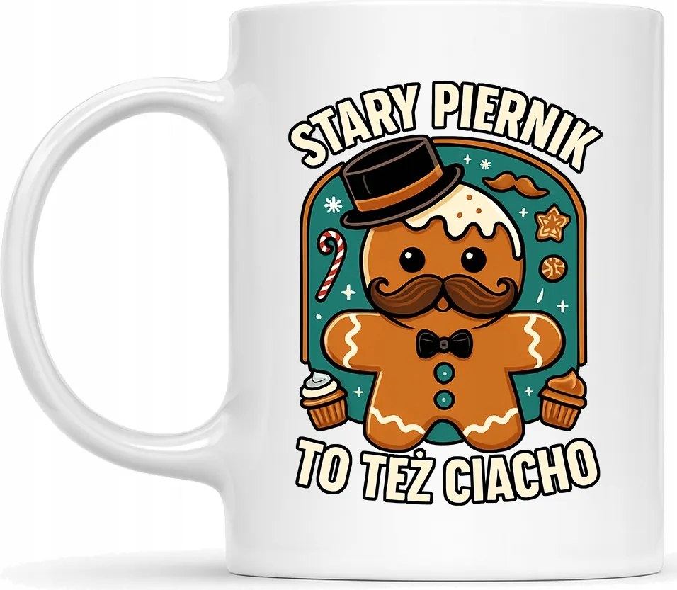 Karácsonyi bögre Régi mézeskalács torta Karácsonyi ajándék