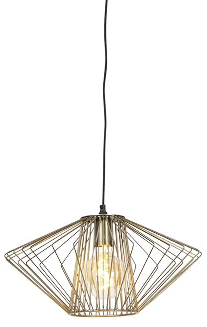 Design lógólámpa sárgarézből - Stiel