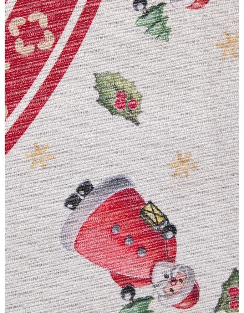 Piros kerek szőnyeg karácsonyi mintával ø 160 cm Toy's Delight Santa Claus – Villeroy&amp;Boch