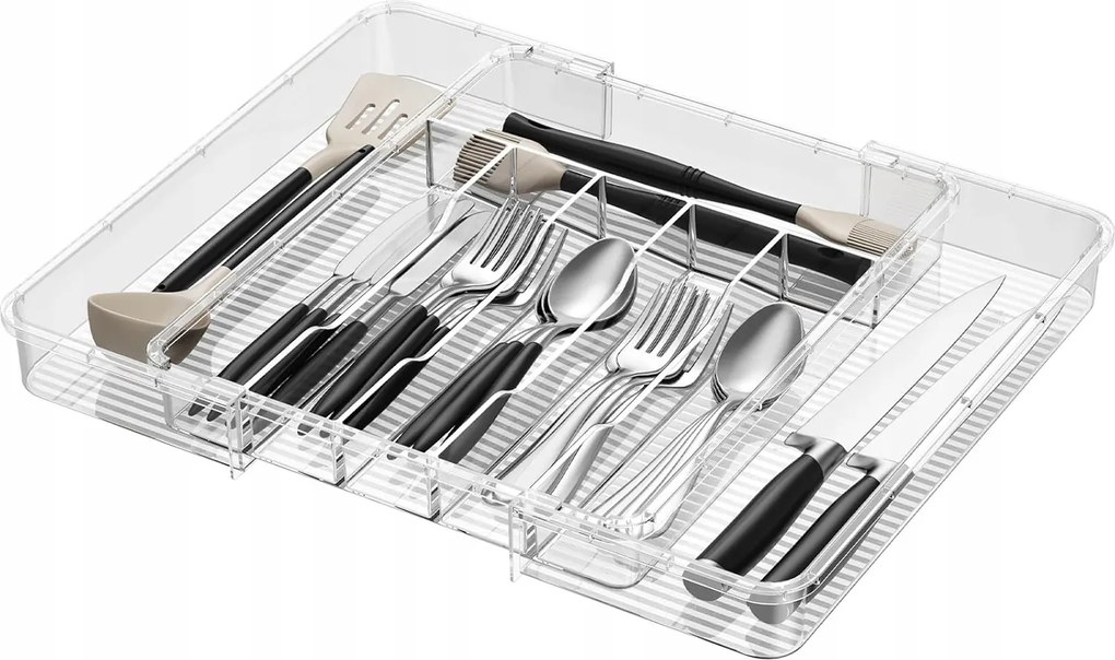 Lifewit evőeszköztartó fiókokhoz 30-52cm összecsukható szuper minőség