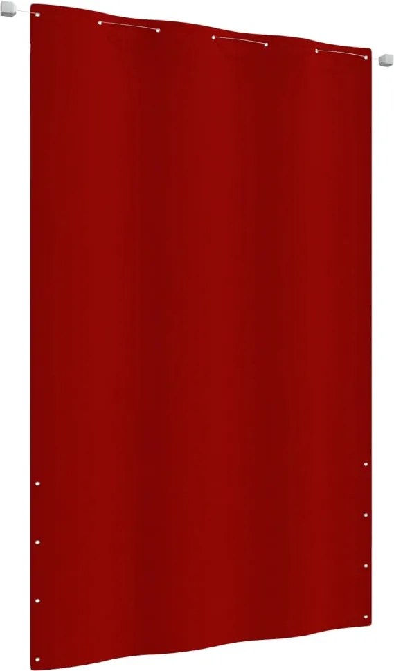 vidaXL piros oxford-szövet erkélyparaván 140 x 240 cm