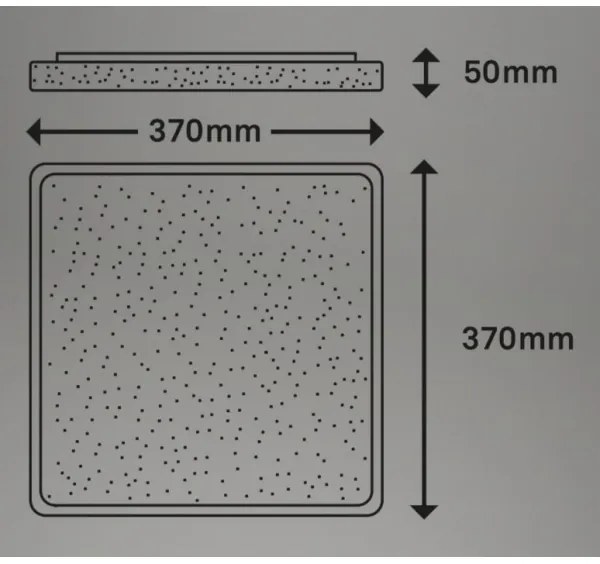 Briloner 3749-414 - LED Mennyezeti lámpa LINO LED/24W/230V matt króm