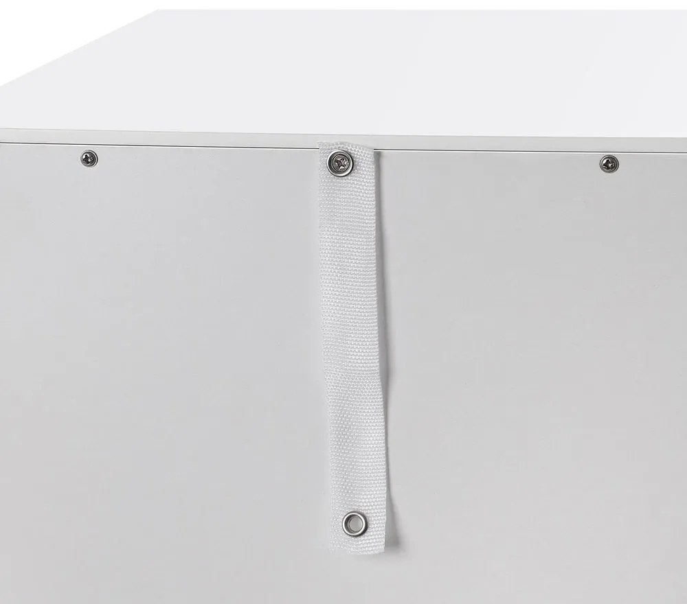 PAULA fürdőszobai szekrény 4 fiókkal, 30x30x82cm, fehér Vasagle