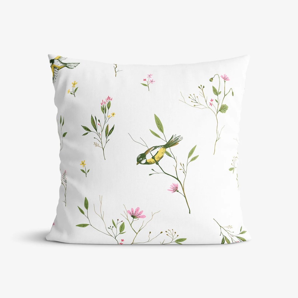 Goldea pamut párnahuzat - élet a természetben 50 x 70 cm