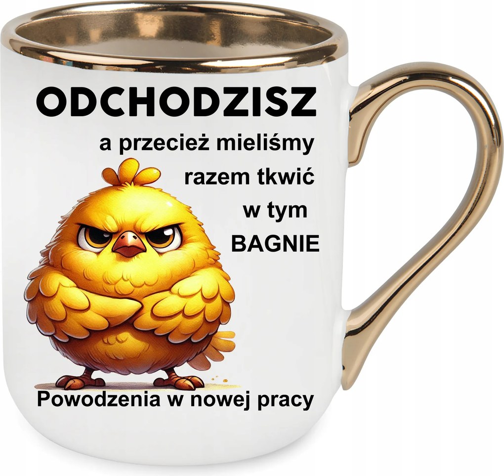 Arany Elegáns Bögre Búcsú A Munkától Távozás A Munkából