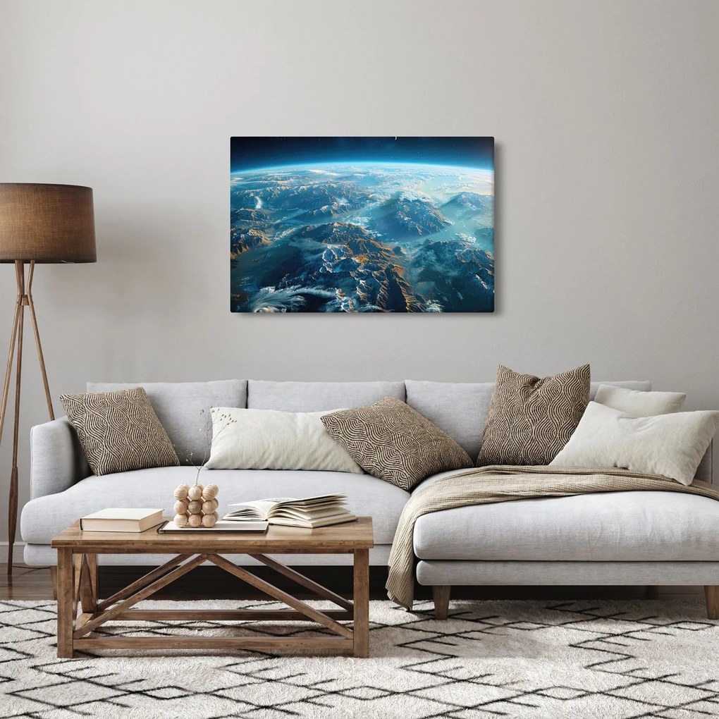 Kép - Kilátás az űrből (90x60 cm)