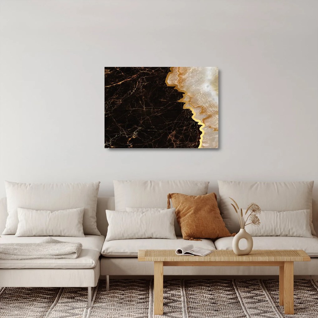 Kép - Márvány (üvegen) (70x50 cm)