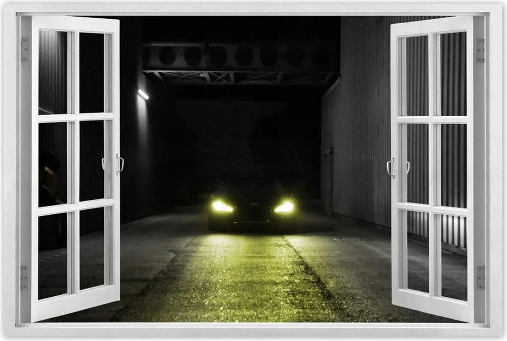 Poszterek 120x80 Audi éjszaka Lány