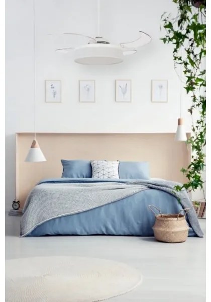 FANAWAY 511030 - LED Mennyezeti ventilátor FRASER 3xE27/20W/230V fehér + távirányító