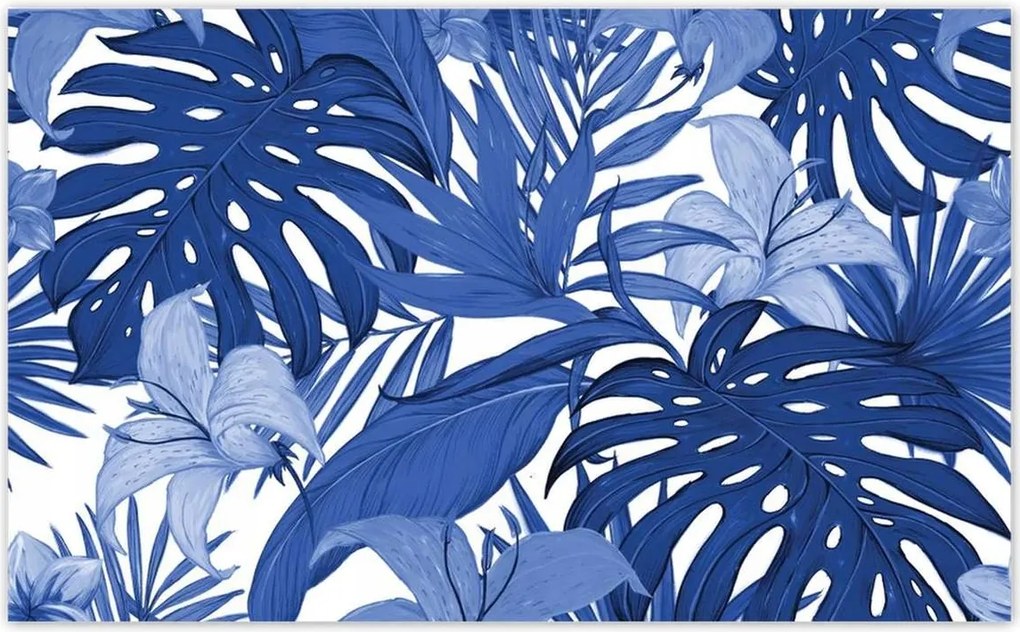 Fotótapéták 520x318 Classic Blue Monstera