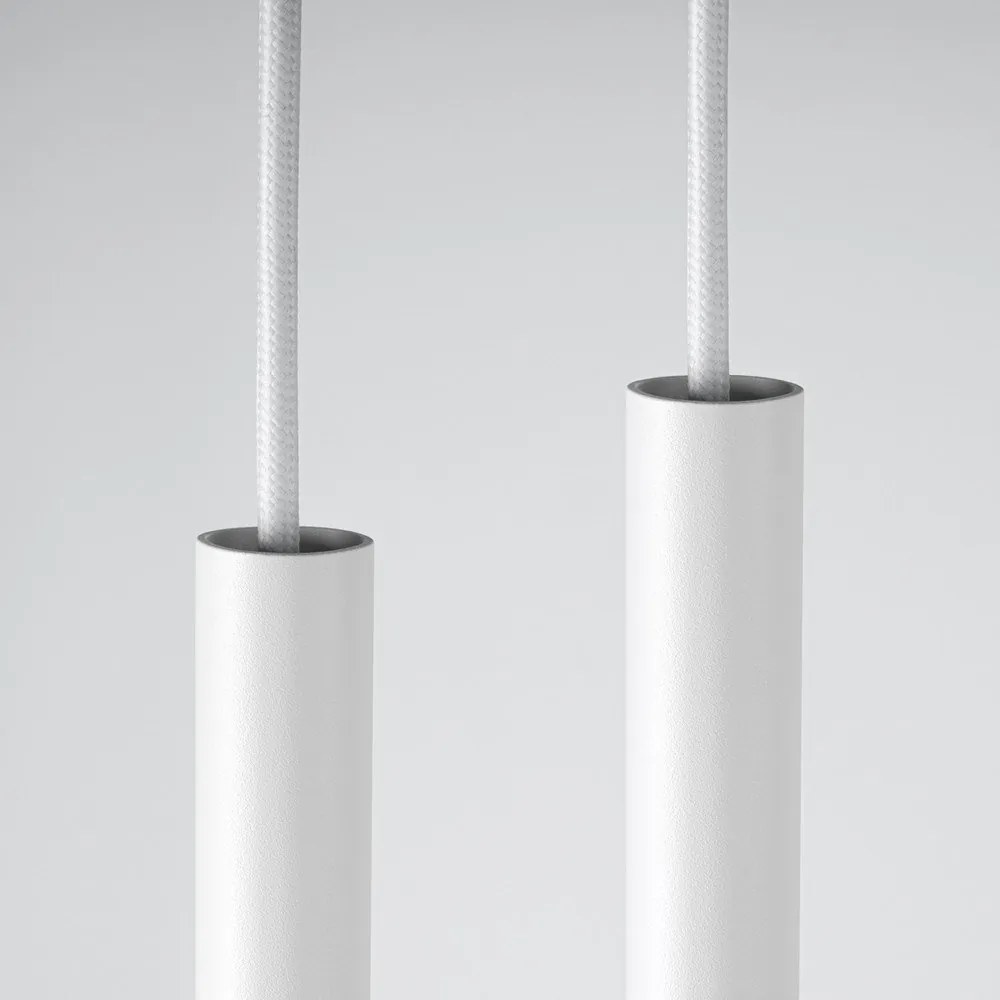 Fehér fém függőlámpa ø 15 cm Fideus – Sollux