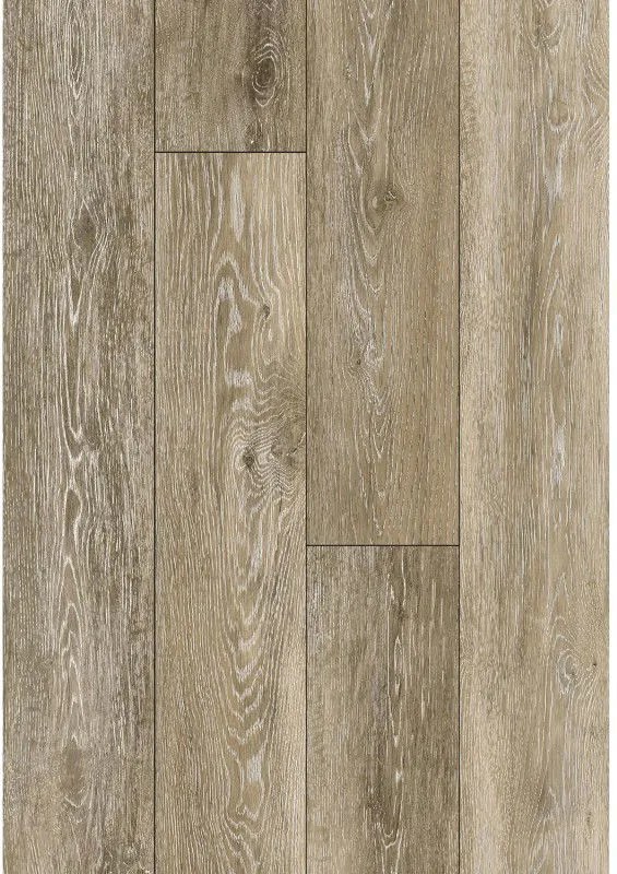 Mexen Shreveport  SPC vinyl padló panel minta 6,5 mm, IXPE alátét 1,5 mm, 4 V-fuga, Tölgy - F1111-S