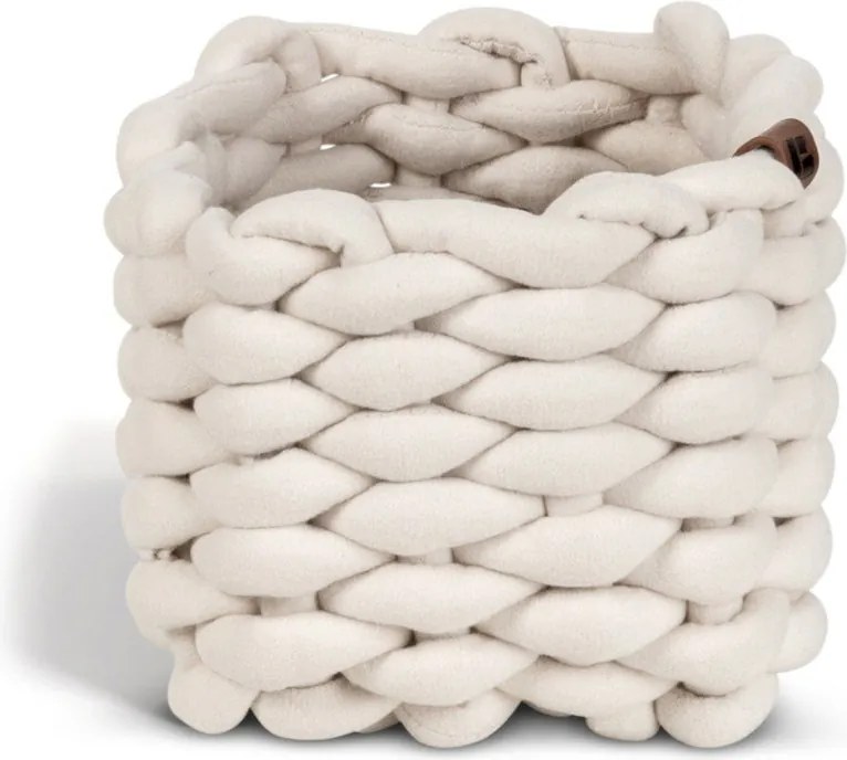 Textil tárolókosár 20x15x11 cm Peach Skin S – Bigso