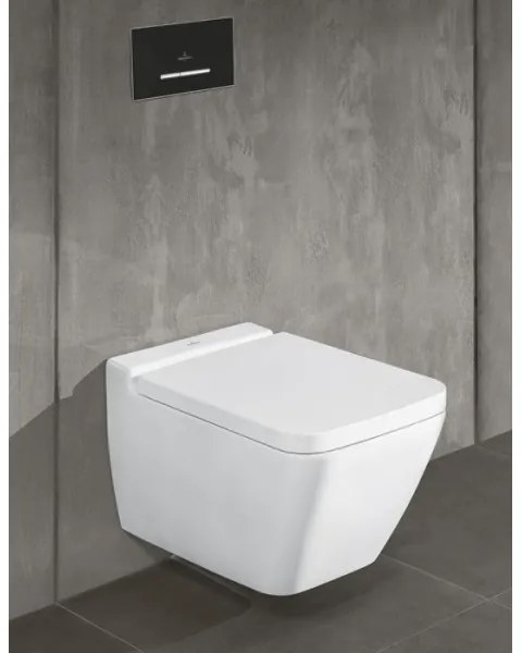 Villeroy & Boch 922169AN -Öblítőgomb VICONNECT matt fekete/matt króm