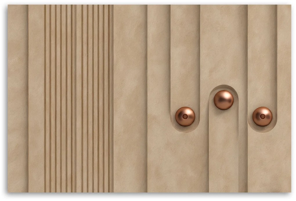 Gario Vászonkép Dombornyomott textúra 3D Méret: 90 x 60 cm