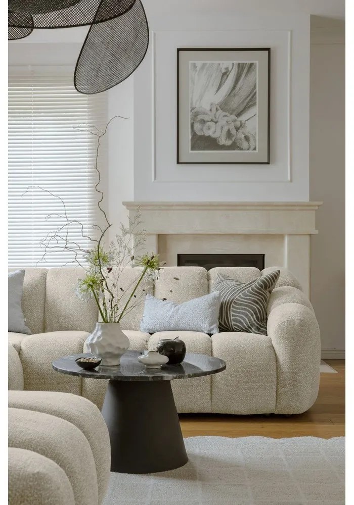 Bézs sarokkanapé (jobb oldali-U alakú) Shell – Miuform