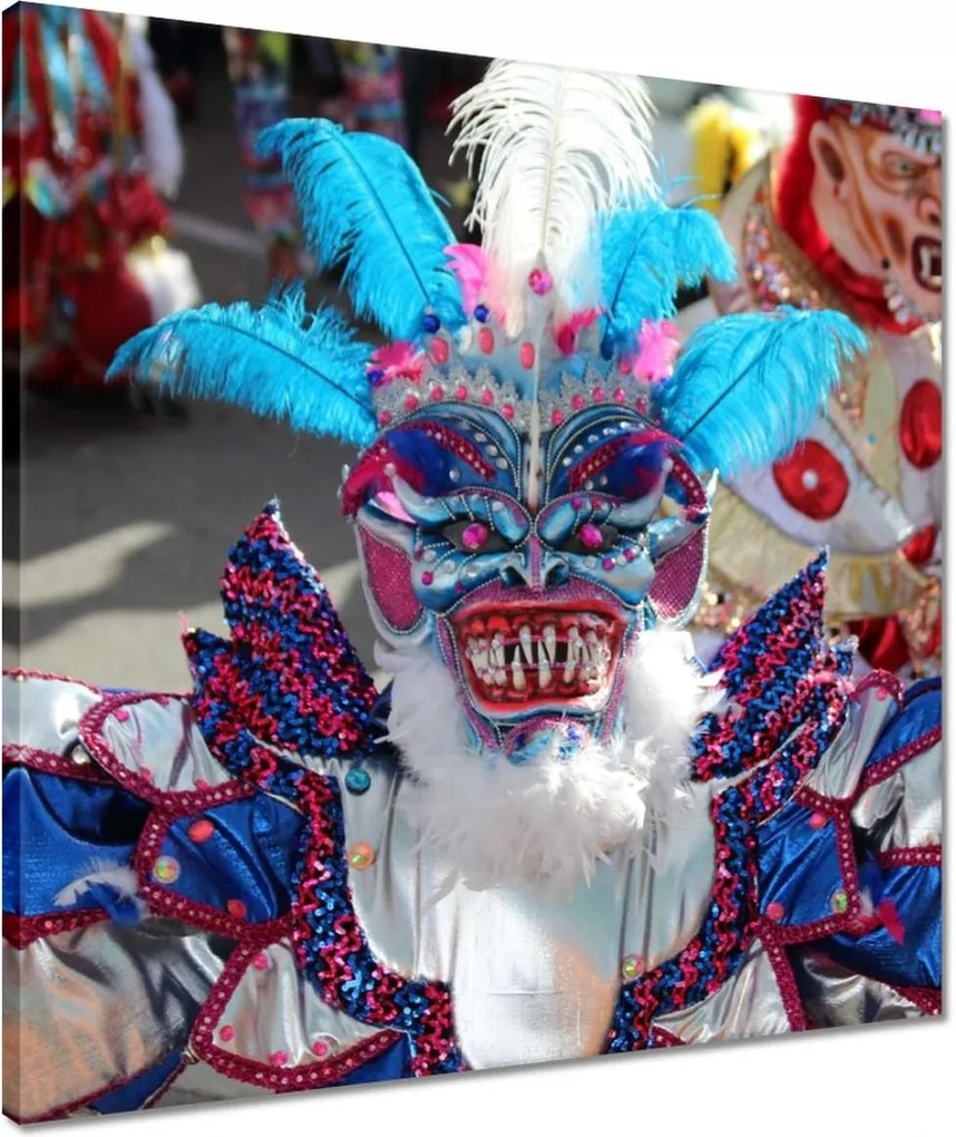 Vászonkép 50x50 Farsangi maszkok