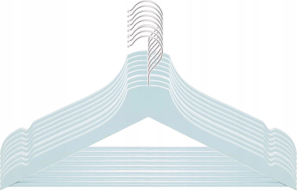 Ruhaakasztók Ruházat Fa Szett x9 Előszoba Szekrények