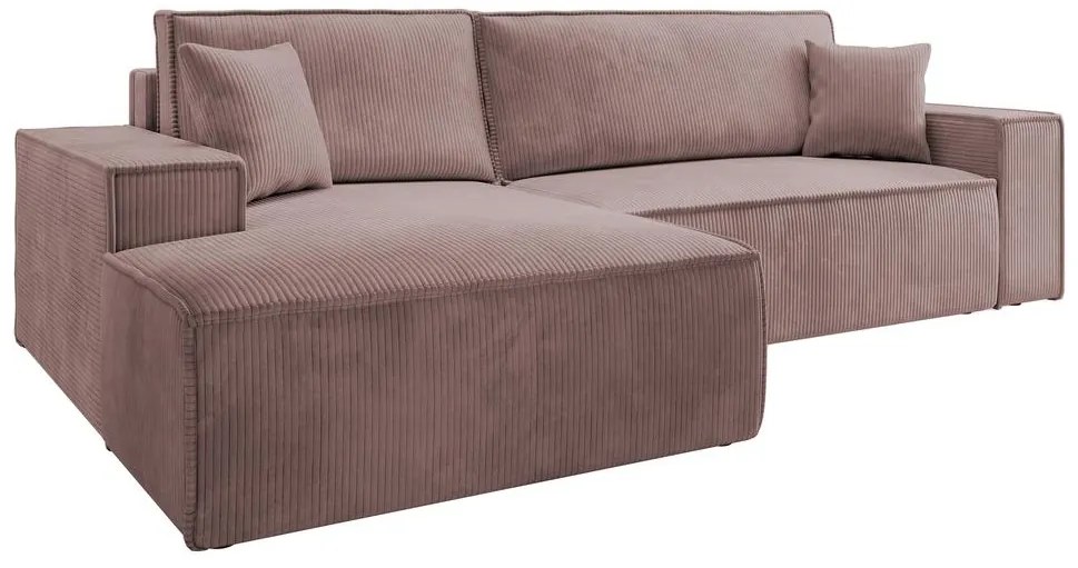 Sarokkanapé Fatime (B) (rózsaszín). Akció -15%. 1098953