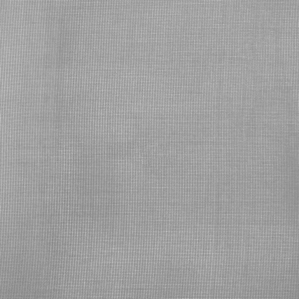 2 db sötétszürke fátyolfüggönyök rojtokkal 140x260 cm