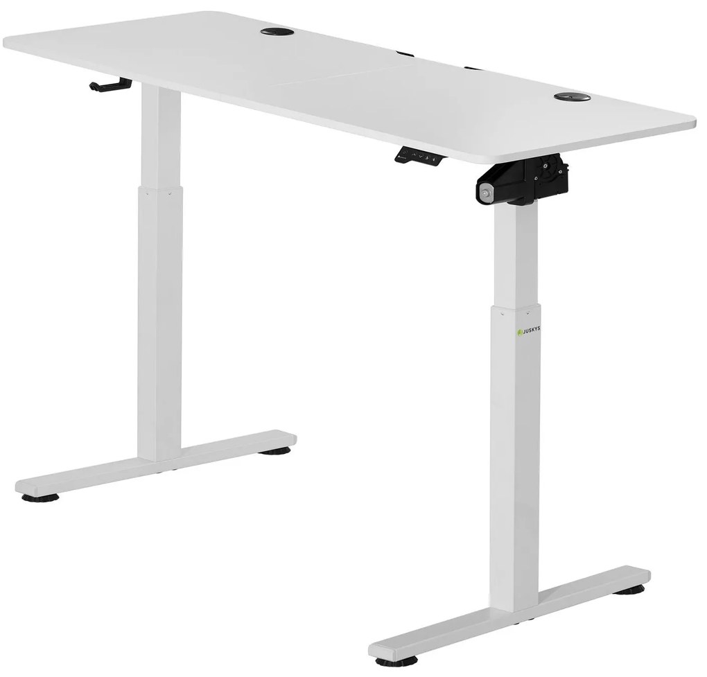 Juskys Irodai asztal 140x60cm - fehér