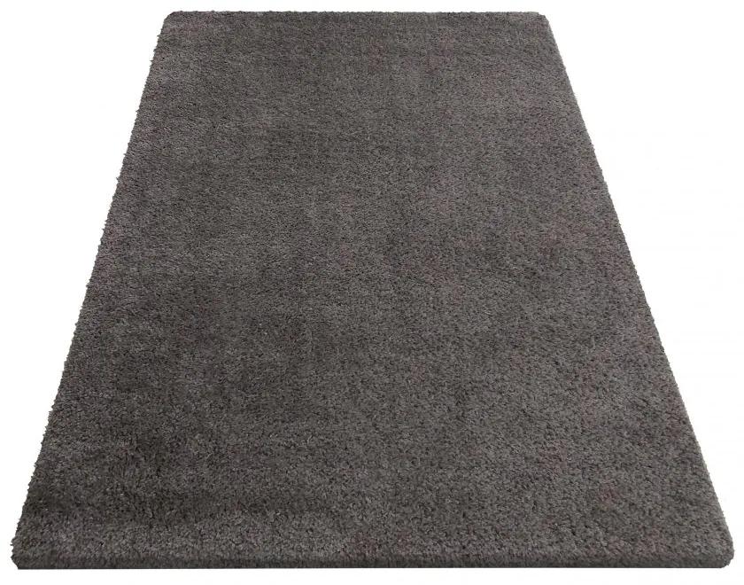 Stílusos szőnyeg sötét szürke színben Szélesség: 80 cm | Hossz: 150 cm