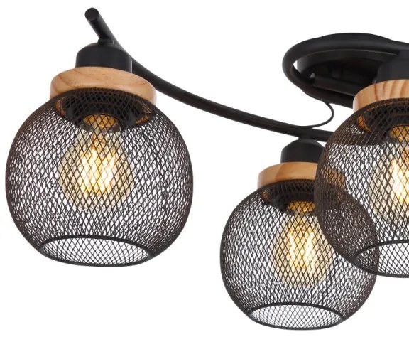 Globo 15663-4D - Felületre szerelhető csillár PABLO 4xE27/60W/230V