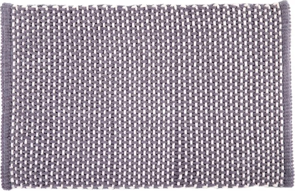 Fürdőszobaszőnyeg Csúszásgátló Kedves Jamie szürke-bézs 50x80cm Homla