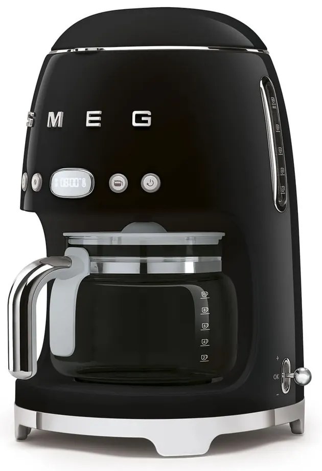 Fekete filteres kávéfőző 50's Retro Style - SMEG