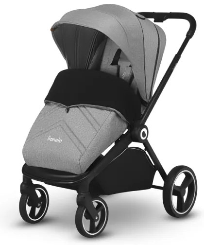 Lionelo - MIKA 2 az 1-ben kombinált babakocsi Grey Stone