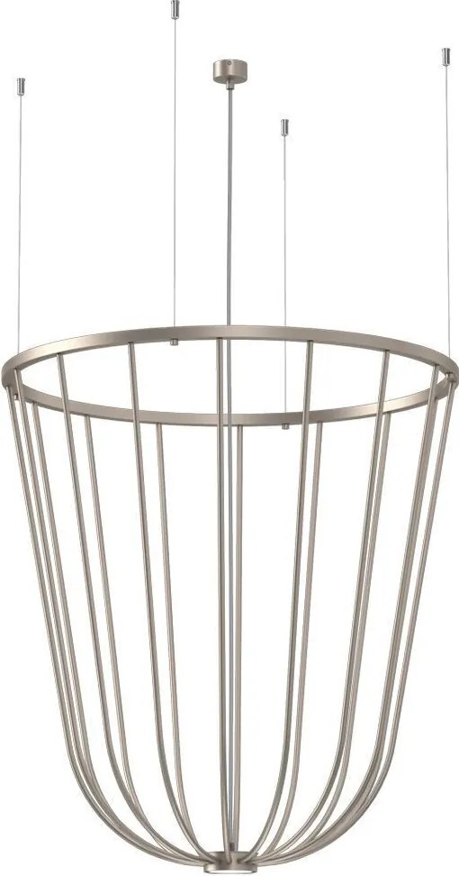 ANTIGO 5142 MOON Modern Led Függesztett Lámpa Ezüst GX53 IP20
