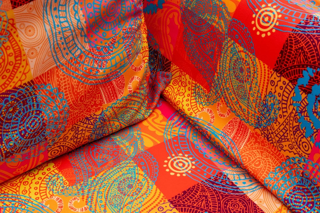 Széthúzható kétszemélyes kanapé Chatty (patchwork). 1062611