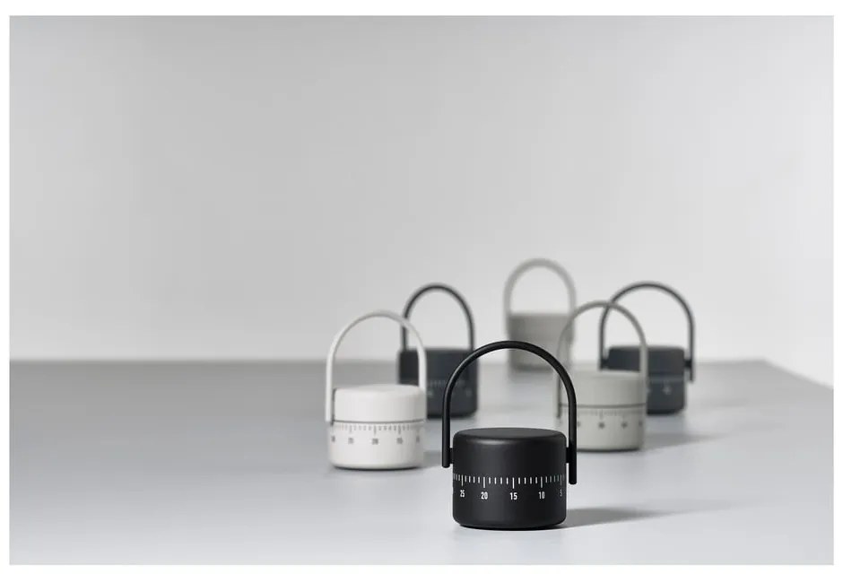 Singles szürke analóg konyhai időmérő - Zone