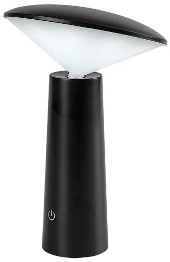 Rabalux 77147-LED Dimmelhető újratölthető érintőképernyős asztali lámpa POLPERRO LED/3W/3,7V 1200mAh fekete