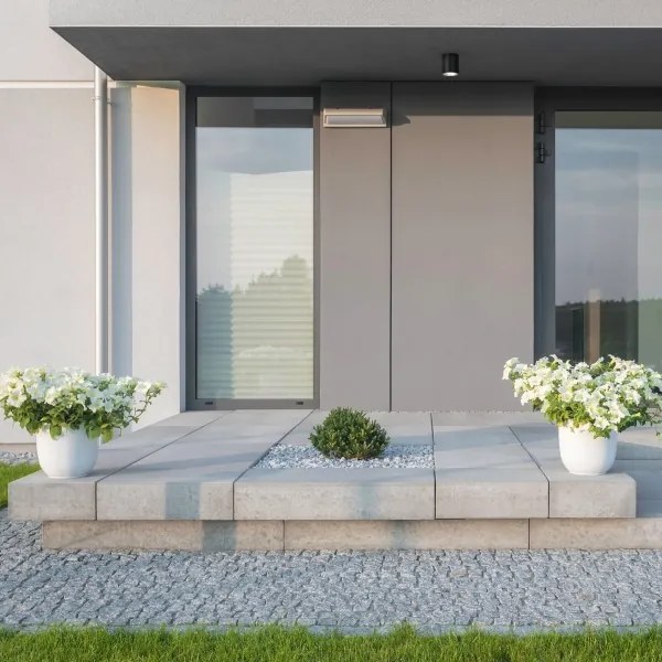 Kültéri spotlámpa 1xGU10/35W/230V IP54 kerek fekete