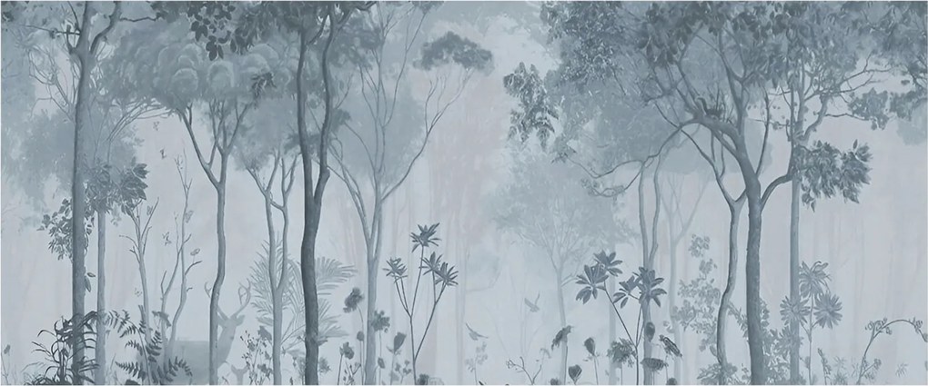 Dekoratív Fotótapéta Hálószobába Erdő misztikus 250x104 Ragasztó